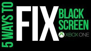 Xbox One Stuck at Black Screen - FIX 2019 | XBOX One S | Black Screen of Death