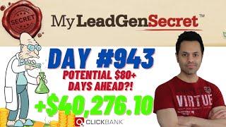 POTENTIAL $80+ DAYS AHEAD?!...My Lead Gen Secret Case Study Results 2024 (Day #943)