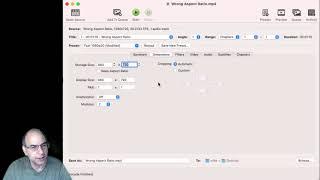 Handbrake to fix Aspect Ratio