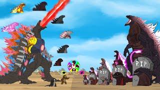 Fusion Strongest GODZILLA vs Shin Godzilla: Monsters Ranked From Weakest To Strongest?-FUNNY CARTOON