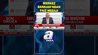 Merkez Bankası Başkanı Fatih Karahan: "İndirim Döngüsü Başlasa Bile Sıkı Duruş Korunacak" #shorts