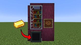 working vending machine in minecraft