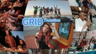 Slideshow Effect - Grid Transition - Filmora 11 tutorial