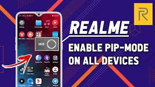 Enable PIP mode on all REALME Devices | Picture in Picture Mode | realme 5 pro