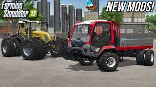 New Mods - Lindner Unitrac, Rigitrac, & Fertilize Once! | Farming Simulator 25