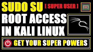 How to Use Sudo Su Command in Linux | Sudo Su Kali Linux | Kali Sudo SU | Kali Sudo Root