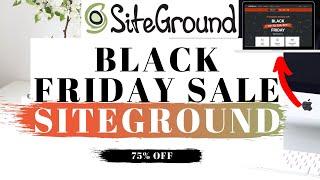 Siteground Black Friday Sale 2023 | Siteground Cyber Monday Discount