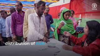 Simulation on Flash Flood Anticipatory Action in Haor