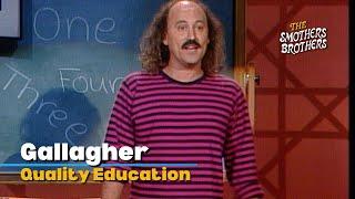 Gallagher | Quality Education | The New Smothers Brothers Comedy Hour