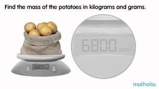 Converting Grams to Kilograms and Grams