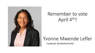 Yvonne Mwende Lefler for the 7th Ward