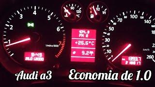 consumo da Audi a3 1.8 aspirada, é econômica !!!