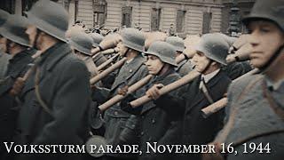 1944년 11월 16일 국민돌격대 사열식 / Volkssturm parade, November 16, 1944