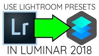 Convert Lightroom Presets to LUTS