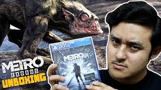 METRO EXODUS (PS4 Pro) UNBOXING - Free Dynamic Theme - Hindi Gaming!!