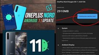 HOW TO UPDATE OxygenOS 11 IN ONEPLUS NORD | PART- |