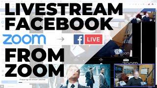 How to Stream Zoom on Facebook Live in 2 Ways: NOW and SCHEDULED