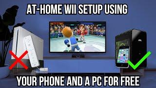 How to play Wii Games on your PC using your PHONE as a controller for FREE