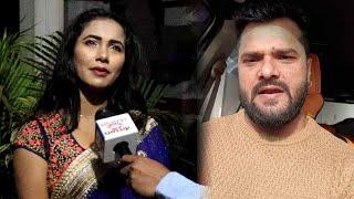 #Khesari Lal Yadav और #Kajal Raghwani के विवाद पर #Trisha kar Madhu का जोरदार बयान