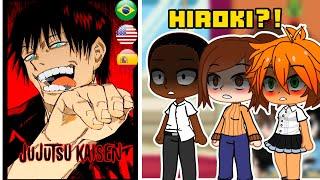 kokujin no tenkousei [NTR] react to hikori as Toji Fushiguro|| Gacha React []