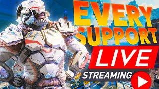 Playing EVERY Season 23 Support Legend - LIVE STREAM