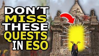 ESO Quests that you DON'T Want to MISS | The Elder Scrolls Online