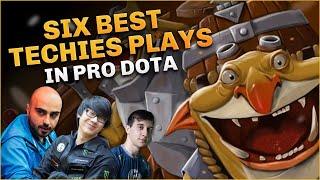The SIX BEST TECHIES Plays in Pro Dota 2