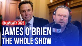 'The riots wouldn't have happened without Musk' | James O’Brien - The Whole Show