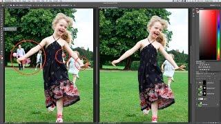 How to remove unwanted people in Photoshop CC