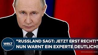 UKRAINE-KRIEG: "Russland sagt: Jetzt erst recht!" Trump-Kapriolen? Jetzt warnt ein Experte deutlich!