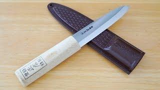 Traditional Japanese Fisherman’s Knife - Makiri by Masahiro, Single-Bevel, Outdoors, Camping, BBQs