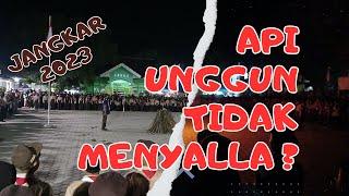 Api unggun telah menyala