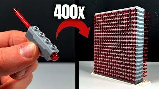 Firing 400 LEGO Spring Loaded Shooters at once!