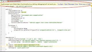 Getting errors while syncing the project. Gradle build failed. Android studio.Must watch this video.