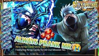 SUMMON BANNER KAKASHI DMS | FULL STEP ZONK  - NxB Ninja Voltage