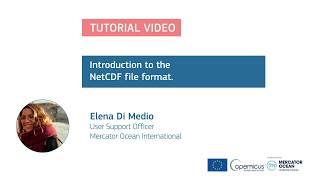 Tutorial - Introduction to the NetCDF format