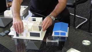 3D Printed model house