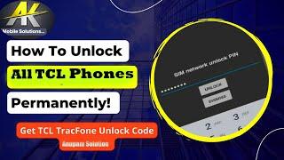 TCL 20 R 5G Network Unlock Code / T767H Network Unlock | tcl t767h Network Unlock - All TCL UNLOCK