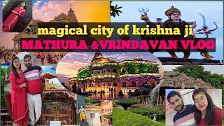 mathura vrindavan vlog! magical city of kanha ji!#mathuravrindavantour @EpicAnjali