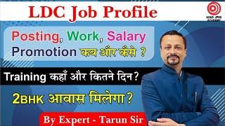 LDC Job Profile ||Training, Salary, Work, Promotion || About Lower Division Clerk || By-Tarun Sir