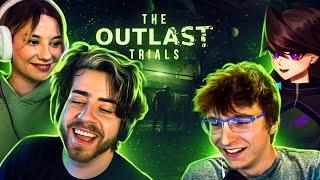 Cellbit playing The Outlast Trials with Baghera, Jaiden, and Slime