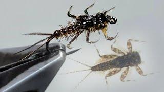 I shouldn't have done that. Tying a fishable realistic mayfly nymph fly pattern.