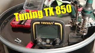 Umbau Tuning Tianxun TX850 Lautstärkeregler Sondeln Goldfinder FS2 Teknetics G2