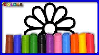  Dive into Creativity: Big Daisy Marker Fun for Kids! | AKN Kids House ️