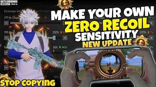 How to make your own Sensitivity | Best Zero Recoil Sensitivity for BGMI | Sensitivity Settings Code