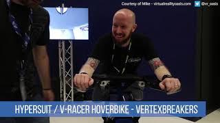 V-Racer Hoverbike - Hypersuit @gamescom2018 - VRoasis