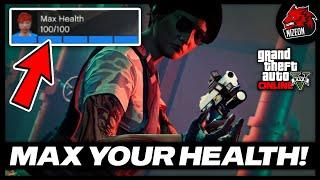 HOW TO GET MAX HEALTH IN GTA ONLINE 2024