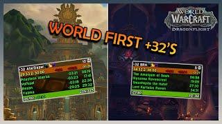 WORLD FIRST +32 AD AND +32 BRH CLEARED! | M+ SEASON 3 | Daily WoW Moments #83 #worldofwarcraft