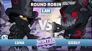 Luna vs Godly - Round Robin - Winter Royale Invitational 2023 - LAN 1v1