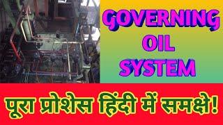 GOVERNING OIL SYSTEM || WORKING PRINCIPLES OF GOVERNING OIL SYSTEM || [हिंदी]